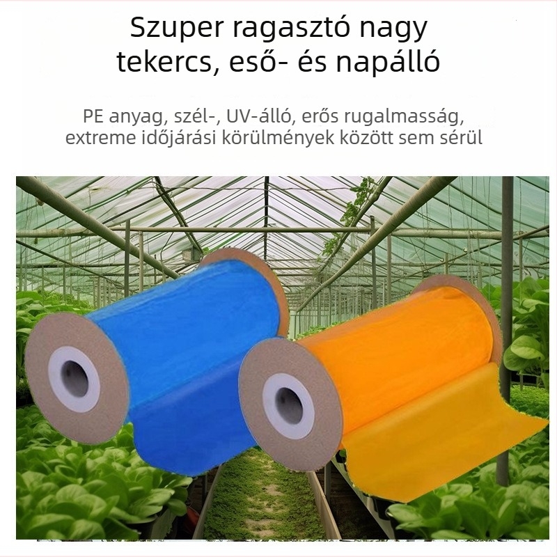 Rovarfogó tábla, kétoldalas, PE anyagú, kültéri használatra