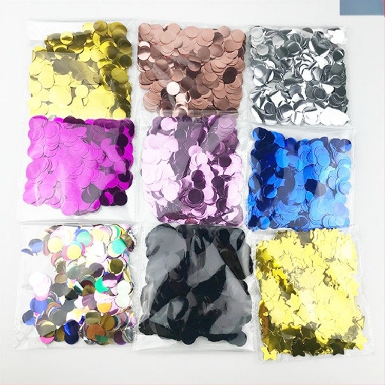 Műanyagból készült lufi sequin konfettivel — Márka: YWLJ; Lufi típusa: Egyéb; Forma: Egyéb; Logó nyomtatás: Nem