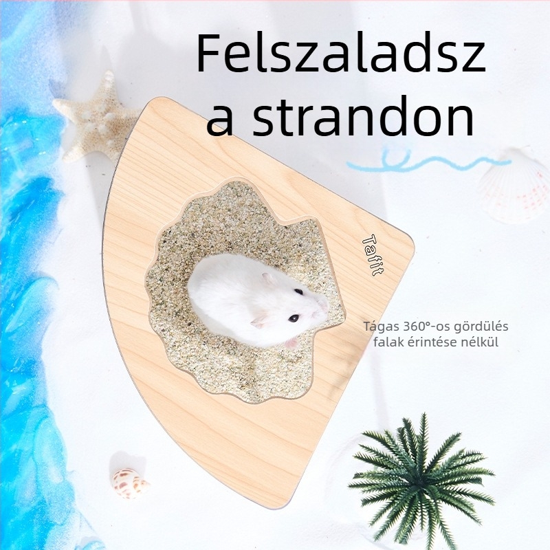 Átlátszó akril hamster fürdető készlet – toalettsz. és homokfürdő; Eredet: Kína; Márka: It is suitable