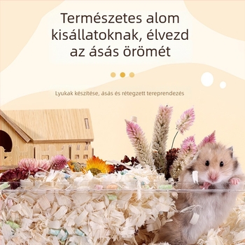 Pormentes fa forgács alom, dezodoráló és fertőtlenítő hatású, kisállatok számára