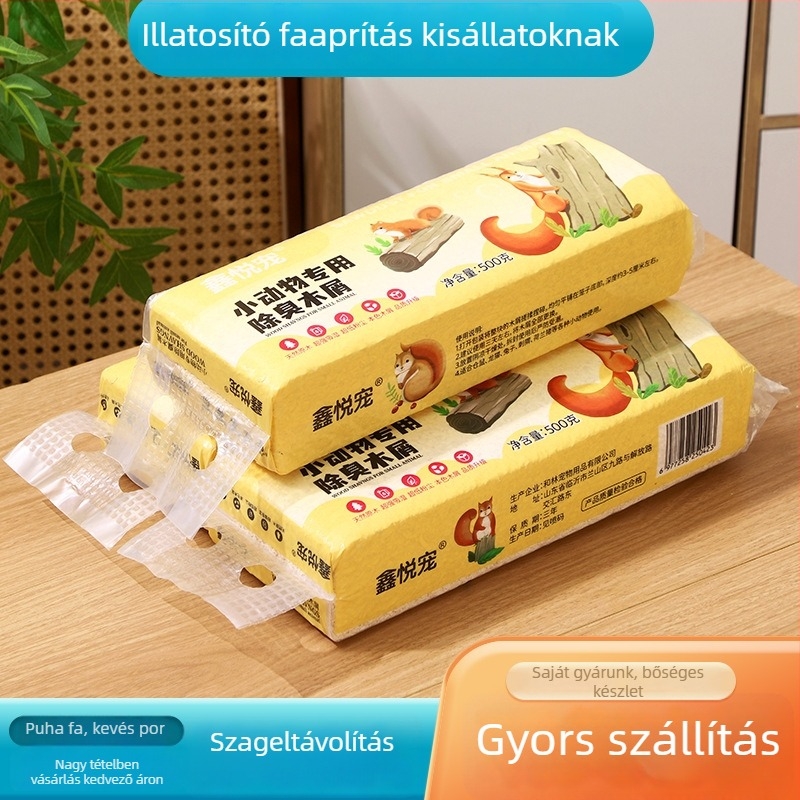 Szagtalanító faforgács alom kisállatoknak - fenyőfa