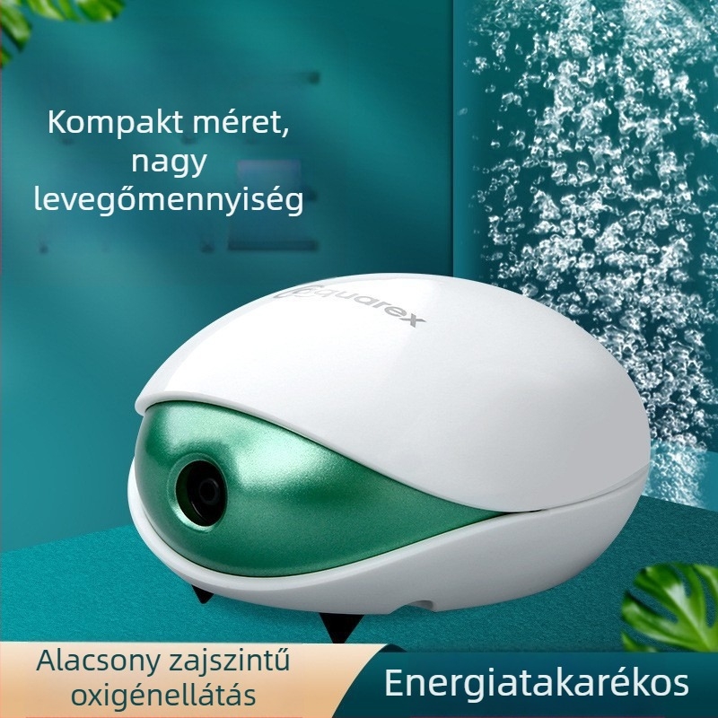 Aquarex oxigénpumpa kisméretű és közepes akváriumokhoz, otthoni használatra, csendes működés