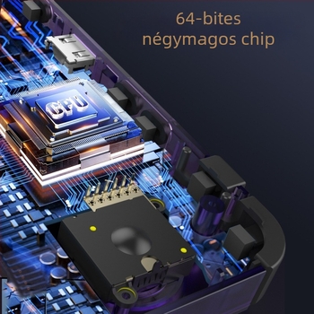 Kézi arcade konzol kettős joystickokkal, nyílt forráskódú Linux operációs rendszerrel, 3,5 hüvelykes kijelző, 64GB/128GB tárhely
