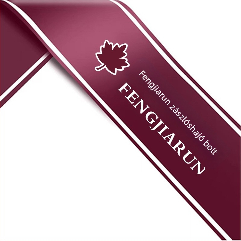 Vágóceremónia kellékei — vászon banner, márka Source factory, anyag: Egyéb, helyszínelrendezési rekvizit