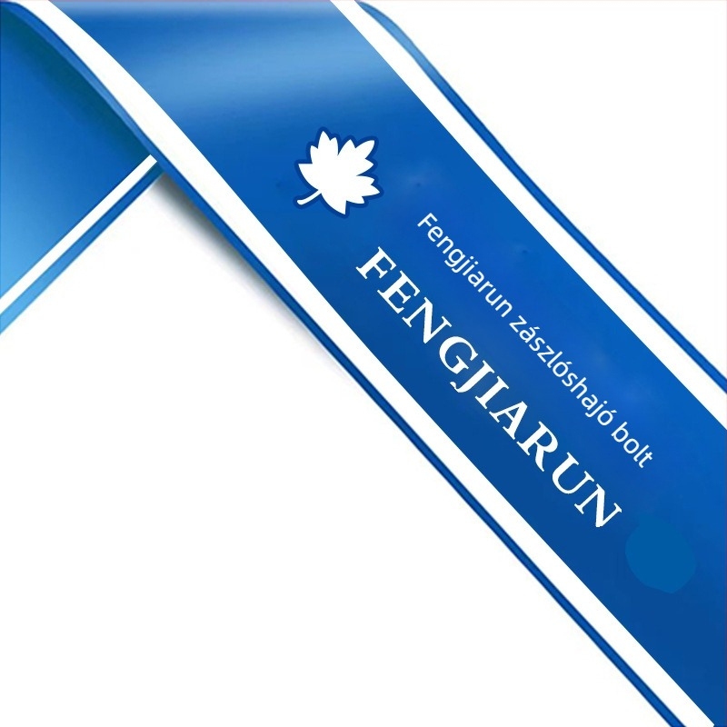 Vágóceremónia kellékei — vászon banner, márka Source factory, anyag: Egyéb, helyszínelrendezési rekvizit