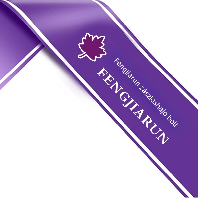 Vágóceremónia kellékei — vászon banner, márka Source factory, anyag: Egyéb, helyszínelrendezési rekvizit