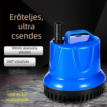 Három az egyben merülő akváriumi szivattyú: csendes keringés, szűrés és aeráció