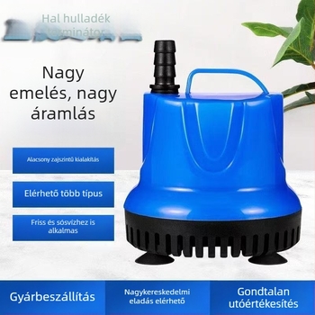 Három az egyben merülő akváriumi szivattyú: csendes keringés, szűrés és aeráció