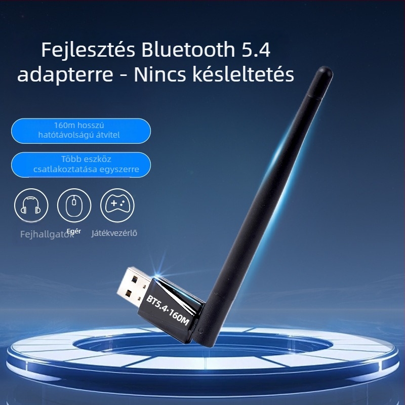 ZAPO W50L-5DB USB Wi‑Fi adapter, RTL8812AU, 1200Mbps, dual-band 2,4/5 GHz, IEEE 802.11ac/a/b/g/n támogatja