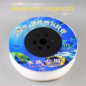 Akvarisztikai oxigéncső kiegészítő, PVC, 4×6 mm, 1,4 kg