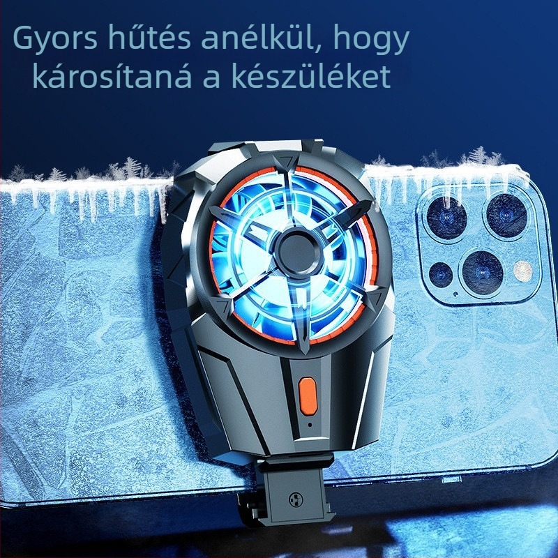 BINBO/HOOYS SRQ-X25 Vezeték nélküli mobiltelefon hűtő, félvezetős hűtés, három fokozat, 3W, ABS