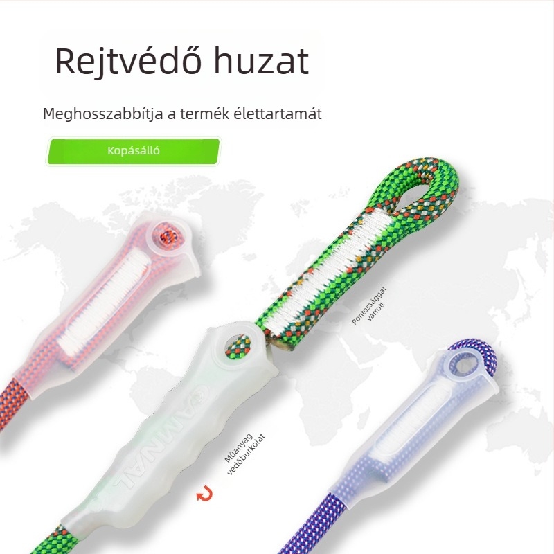 Canle mászó kötél Oxtail végével — életmentő védőeszköz, 100 darabos csomag, licencelt magáncímke