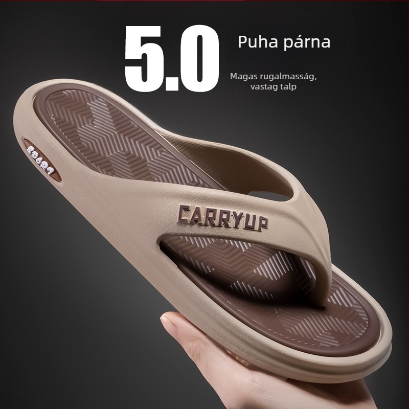Monkey Master férfi nyári flip-flopok, nyitott lábujjakkal, műanyag felső rész, PVC talp
