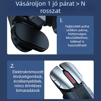 Hat ujjas mechanikus vállgomb mobil játékokhoz – vezeték nélküli, nem standard interfész, kezdő szint