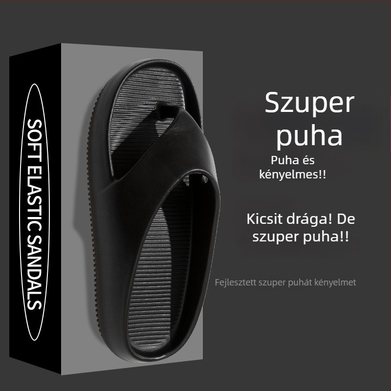 Férfi EVA flip-flopok, Casual stílus, nyitott lábujjak, csúszásmentes, EVA felső és talp