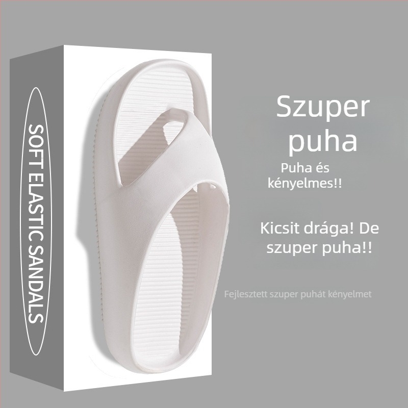 Férfi EVA flip-flopok, Casual stílus, nyitott lábujjak, csúszásmentes, EVA felső és talp