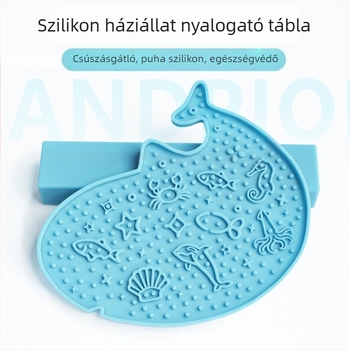 Szilikonból készült etetőtál lassú etetéshez kutyáknak és macskáknak – 84 g, doboz 120 darab, márka Blue product