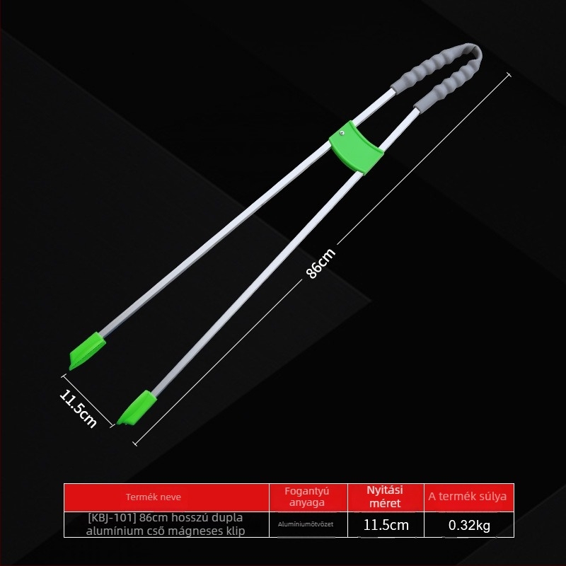 Higiéniai csipesz Ying Hui, alumínium ötvözet, 50 darabos csomag.