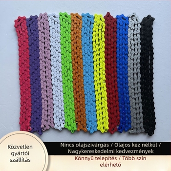 Kerékpárlánc, szénacél; lépés 12,7 mm, 94 láncszem, modell 26