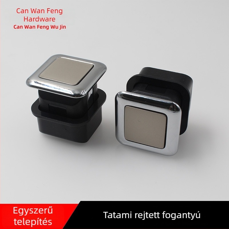 Rejtett beépített szekrényfogantyú – minimalist stílusú, cinköntvény