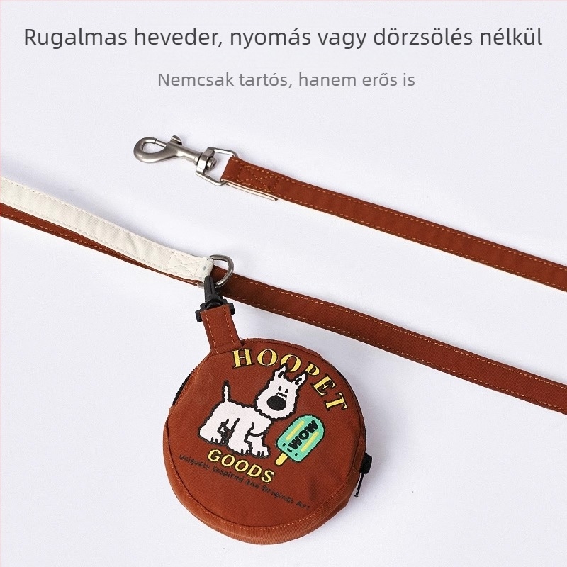 Hoopet kis testű kutyák számára mellény-stílusú hám és póráz, anti-fulladás