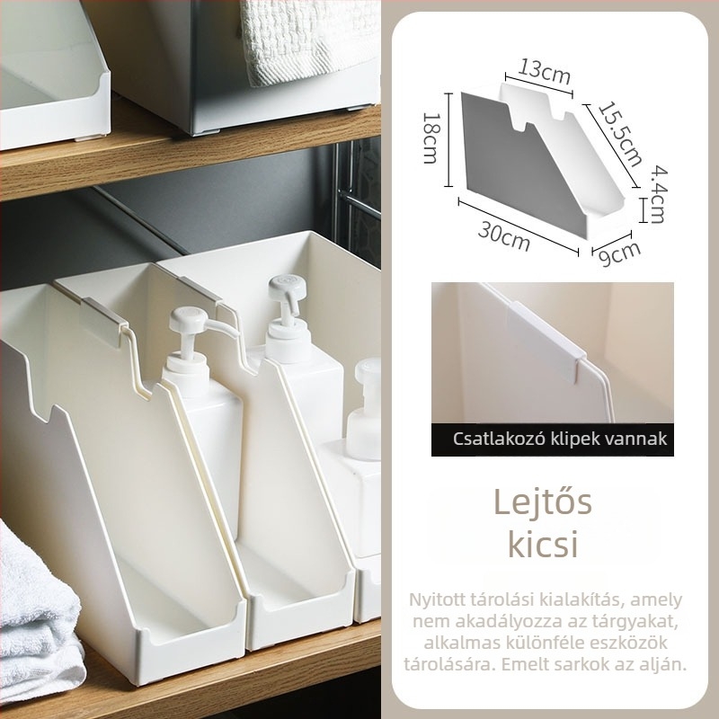 Szekrény tároló kosár, Ud8579 modell, 18 L kapacitás, modern minimalista stílus, autóban történő tárolásra, logó nyomtatása elérhető
