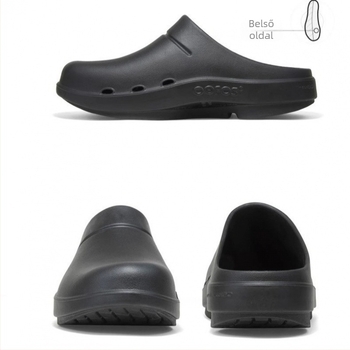Uniszex házicipő vastag talppal, zárt orr, EVA felső rész és EVA talp, injektált talp