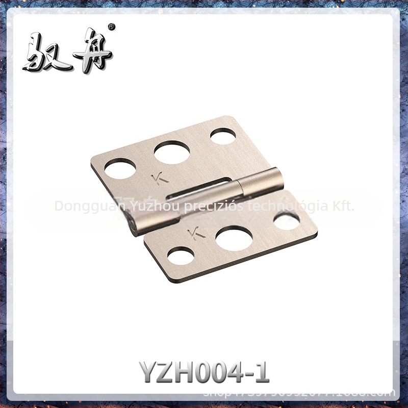 Rozsdamentes acélból készült szekrényajtó zsanér, modell YZH004-1, anyag SK7.1215, ROHS-kompatibilis, Yu Zhou
