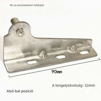 Kereskedelmi négyajtós fagyasztó ajtó zsanér, rozsdamentes acél 201, polírozott felület, hagyományos vastag zsanér, Jingbo, modern minimál stílus, Zhejiang modell