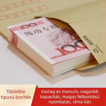 Sanyi kraft papír levélboríték, kínai stílusú boríték, Modell No. 9/C4, nyomtatott logóval