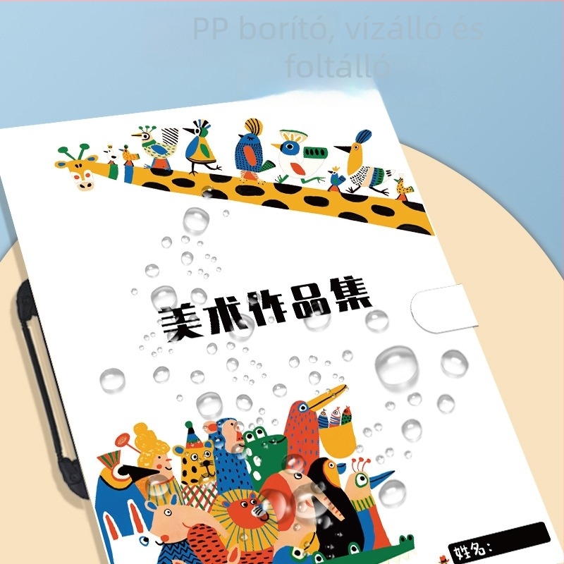 Művészeti alkotások tároló album — Fudele 3320, 40 oldal, vastagság 85, anyag műanyag