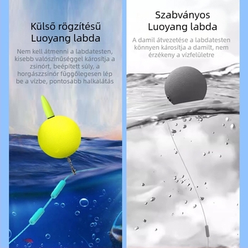 Elektronikus úszólab EVA gömbbel, külsőre szerelt gömb alakú úszó, csúszó úszó készlet éjszakai horgászathoz