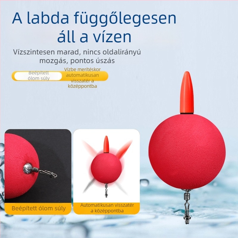 Elektronikus úszólab EVA gömbbel, külsőre szerelt gömb alakú úszó, csúszó úszó készlet éjszakai horgászathoz