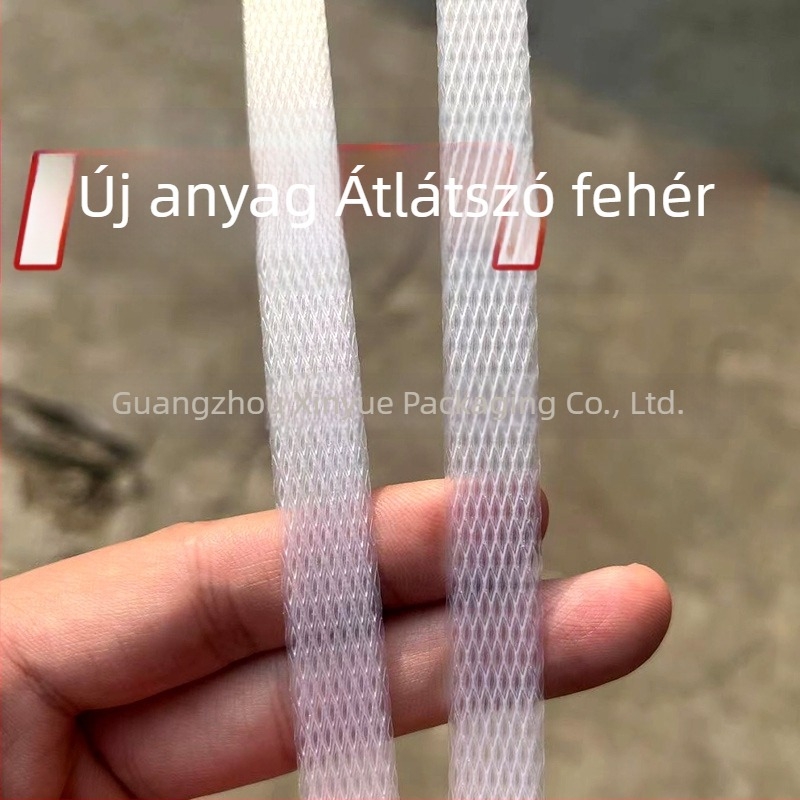Xinyueda csomagoló szalagok, szélesség 12 mm, vastagság 0.65 mm, hossz kb. 3000 m