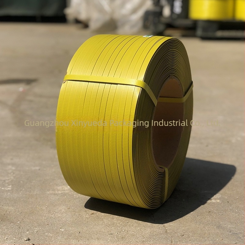 Xinyueda csomagoló szalagok, szélesség 12 mm, vastagság 0.65 mm, hossz kb. 3000 m