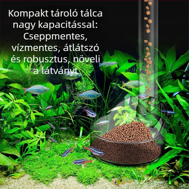 Akvarisztikai etetőgyűrű és cső adagoló — műanyag, márka Aquatic craftsmen, 0,1 kg, 96 darabos készlet