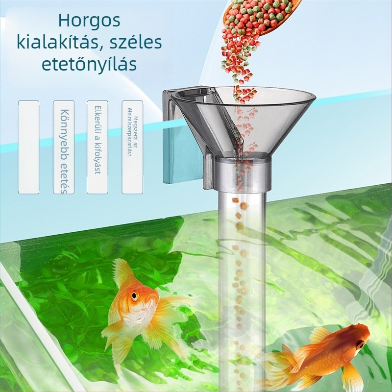 Akvarisztikai etetőgyűrű és cső adagoló — műanyag, márka Aquatic craftsmen, 0,1 kg, 96 darabos készlet