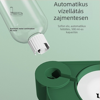 Macska automata etető, műanyag, Claw Cheep márka, IP licencelt