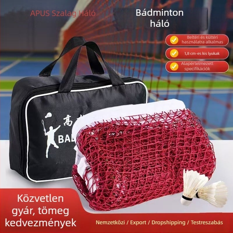 Badminton háló - Apus, nejlon/poliészter, asztaliteniszhez és badmintonhoz