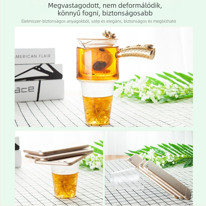 Egyszer használatos, átlátszó műanyag pohár, kör alakú, kapacitás 101-200 ml, PP/PS anyag, biológiailag lebomló