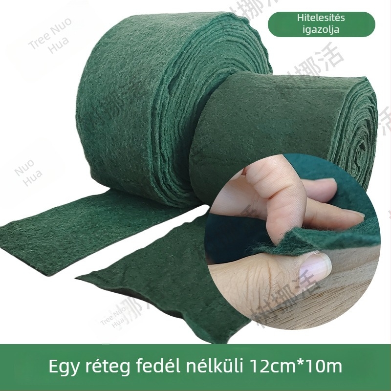 Kerti fák körbetekerésére szolgáló textil — bambusz anyag, hőszigetelés, nedvességmegtartás, kötél mellékelve