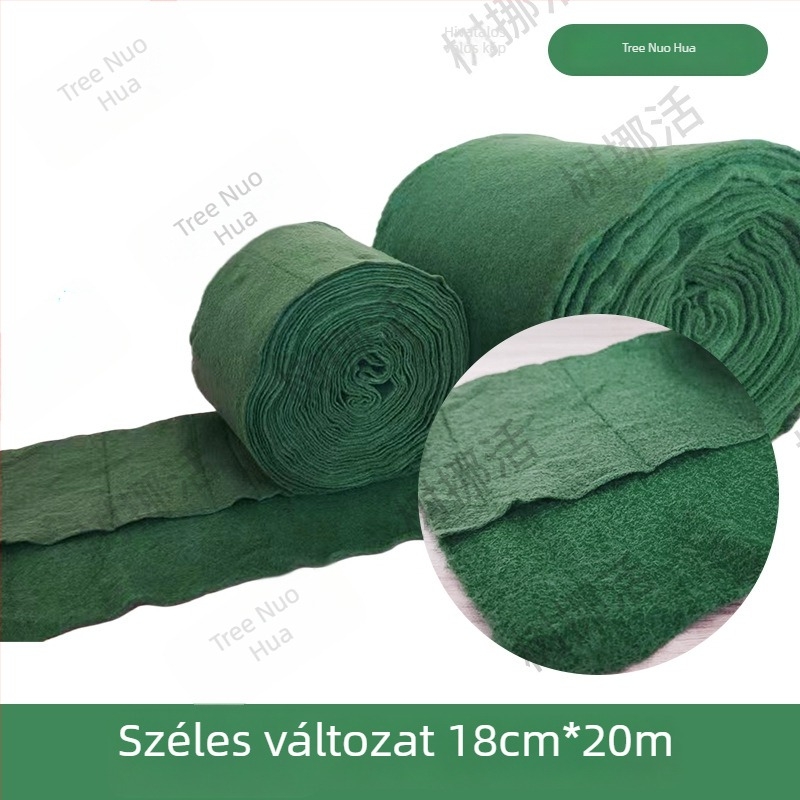 Kerti fák körbetekerésére szolgáló textil — bambusz anyag, hőszigetelés, nedvességmegtartás, kötél mellékelve