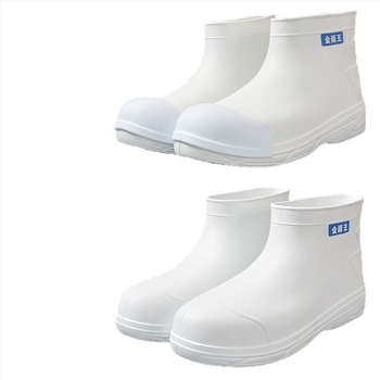 EVA habból készült esőcsizma, rövid cső, uniszex, csúszásmentes és kopásálló gumitalppal