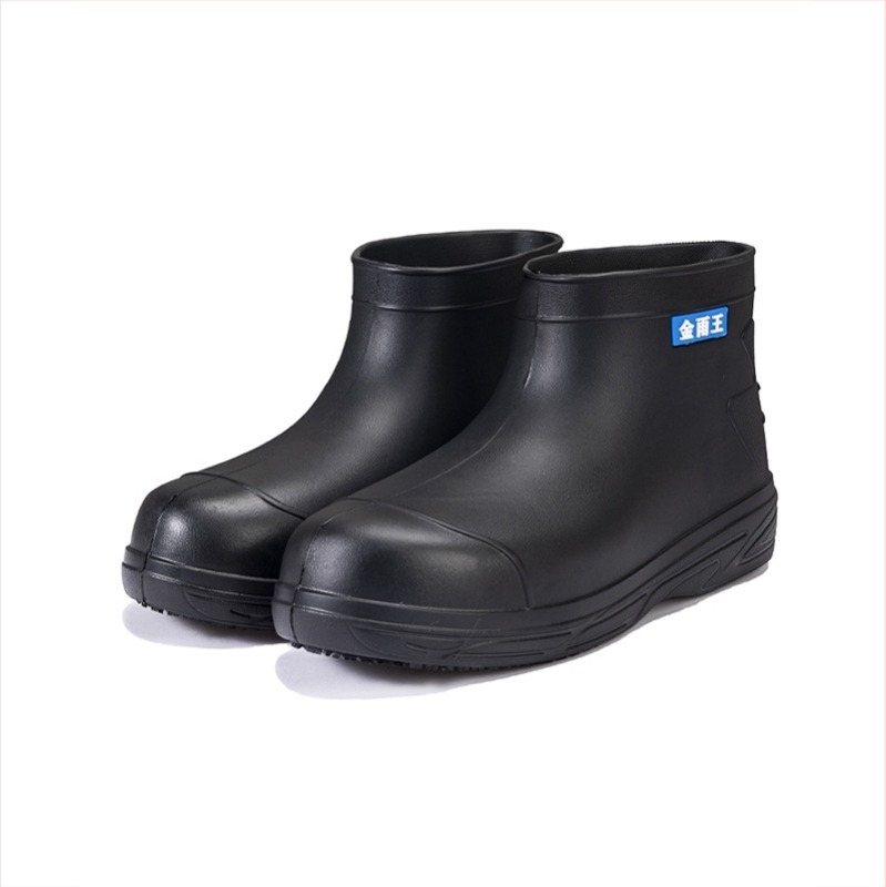 EVA habból készült esőcsizma, rövid cső, uniszex, csúszásmentes és kopásálló gumitalppal