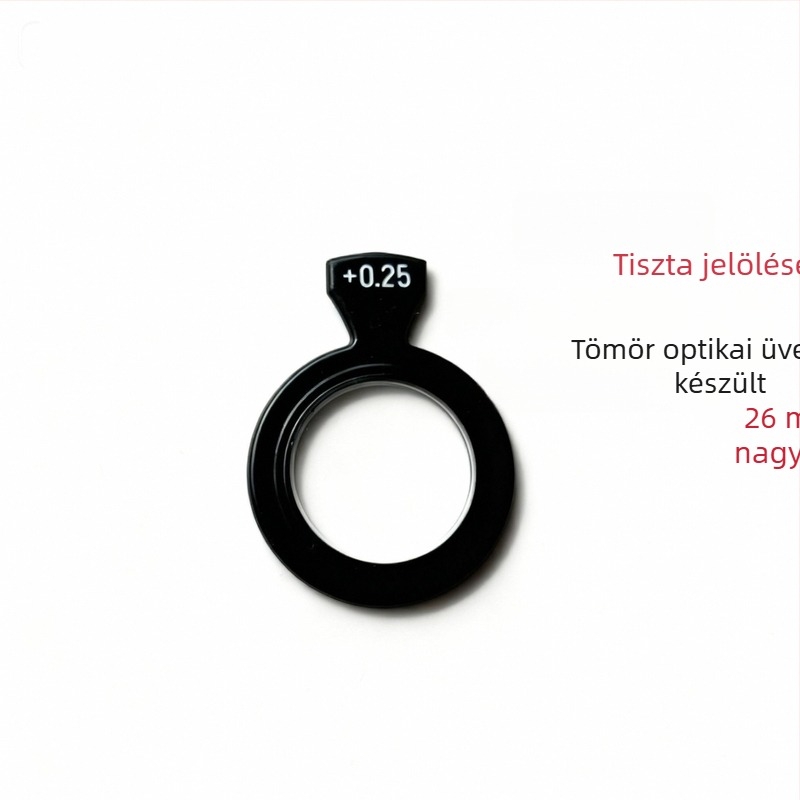 Szemüveg próballencse kör kerettel, YARUI márka, 2025 tavasz megjelenés