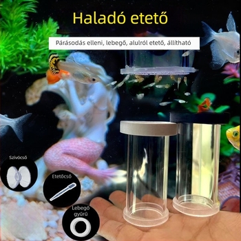 Akril etetőgyűrű akváriumhoz – Brine shrimp etetéséhez, úszó díszhalak számára, alkalmas akváriumhoz; Anyag: Egyéb; Eredet: Egyéb; Importált: Nem; Alkalmazható: Akvárium