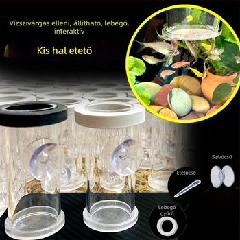 Akril etetőgyűrű akváriumhoz – Brine shrimp etetéséhez, úszó díszhalak számára, alkalmas akváriumhoz; Anyag: Egyéb; Eredet: Egyéb; Importált: Nem; Alkalmazható: Akvárium