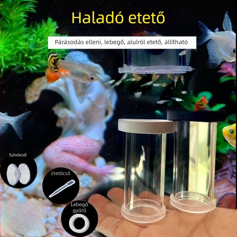 Akril etetőgyűrű akváriumhoz – Brine shrimp etetéséhez, úszó díszhalak számára, alkalmas akváriumhoz; Anyag: Egyéb; Eredet: Egyéb; Importált: Nem; Alkalmazható: Akvárium