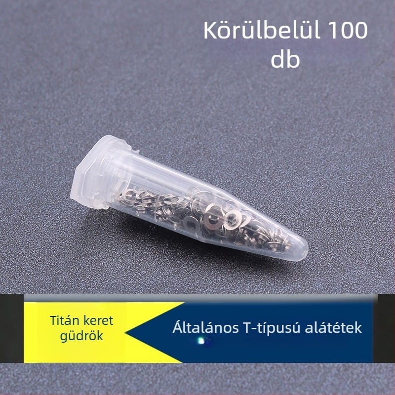 Dingfeng szemüveg tömítés, kemény ötvözet, dísz