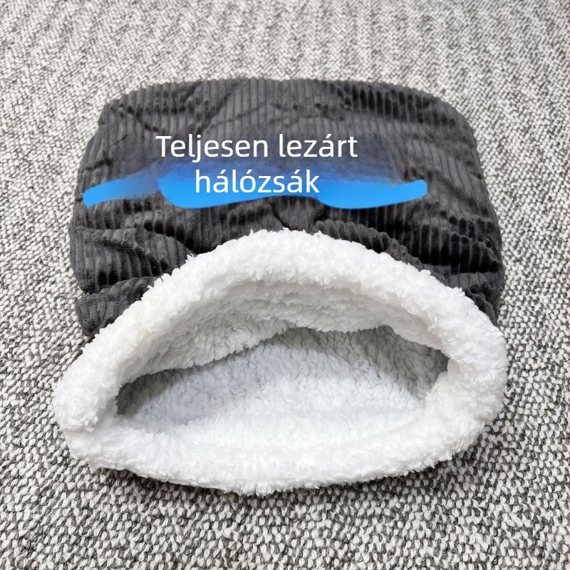 Nyuszi fészek alvó párna – téli melegség, vast párnázat | Termékkód: ZY1890, Márka: Egyéb, Anyag: Egyéb, Kategória: Kisállat fészek